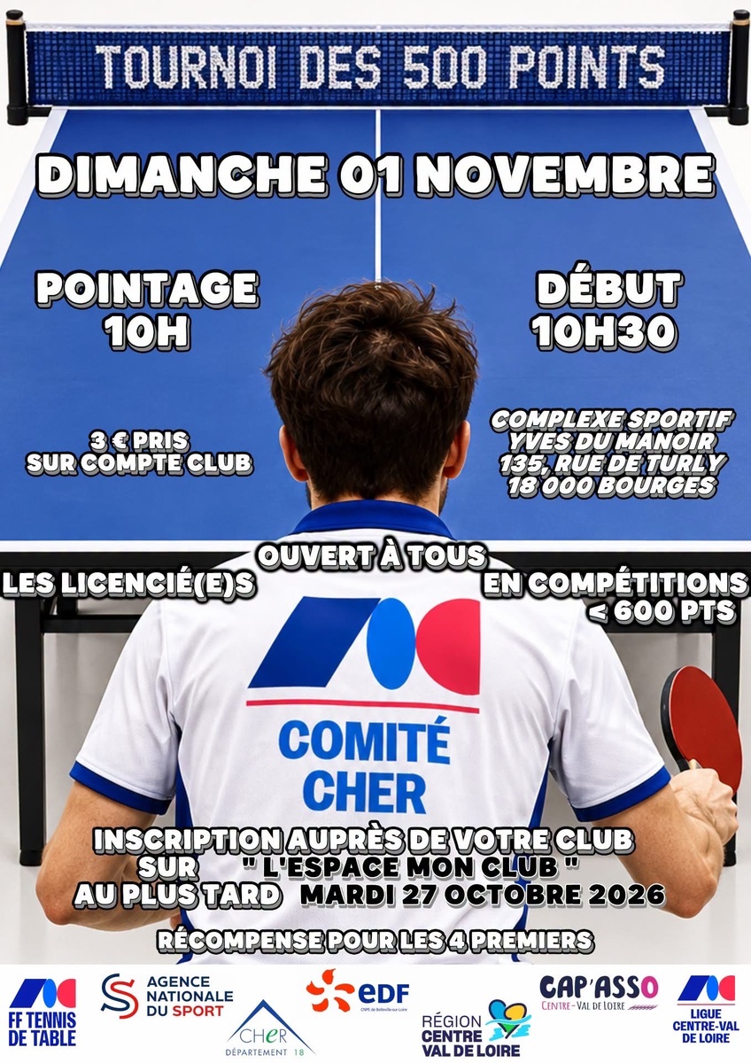 Tournoi des 500 points