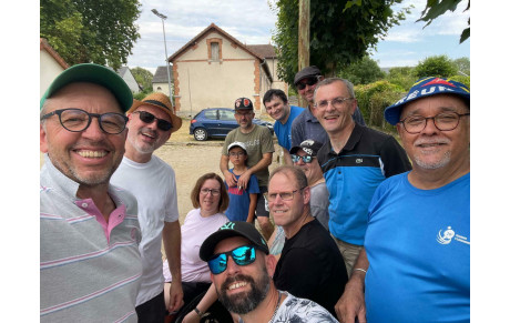 Une après-midi pétanque pour finir l'année