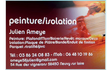 Peinture / isolation - Julien Ameye